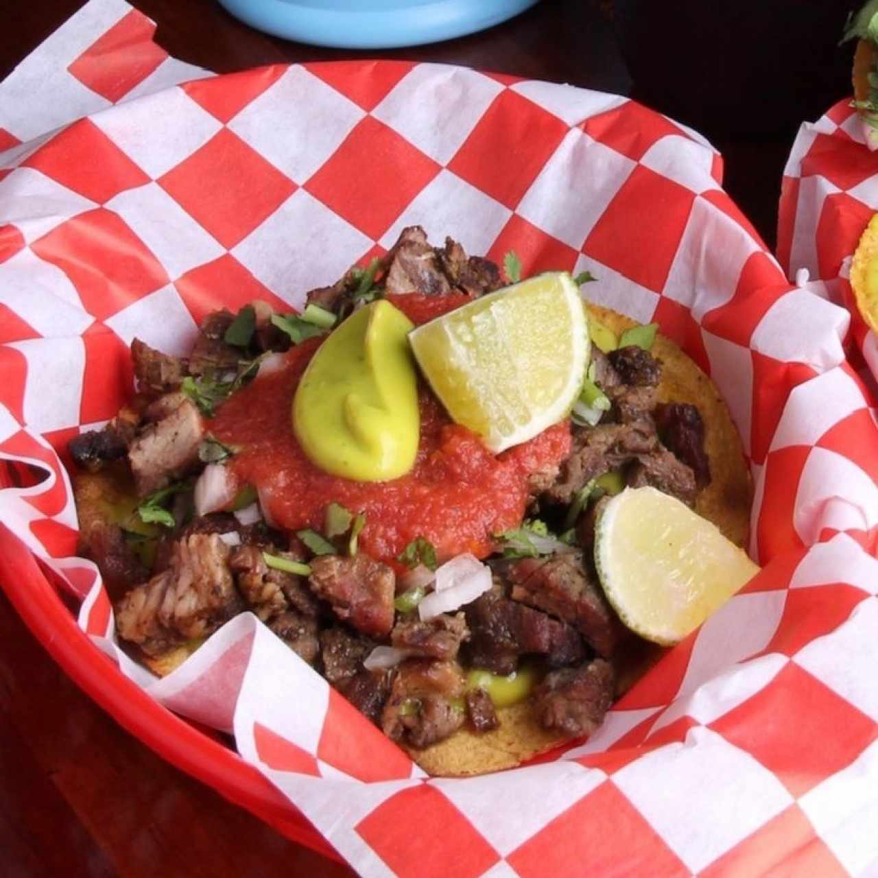 Taco de asada