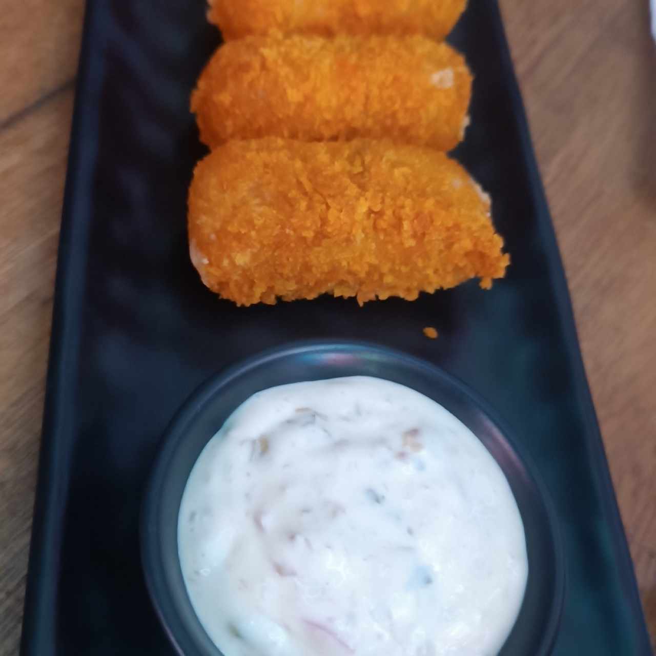 croquetas de cangrejo 🦀