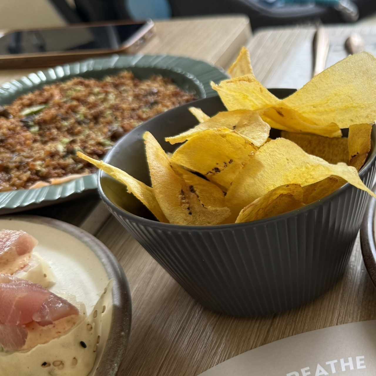 Tiradito de salmon 