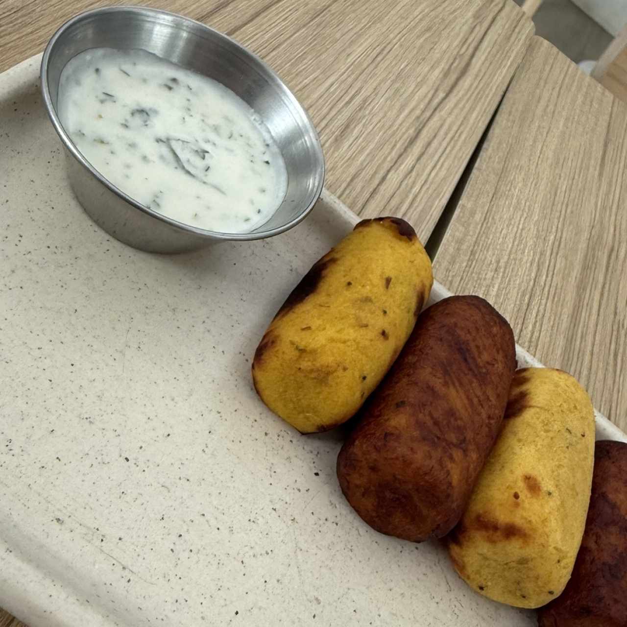 Tequenos de platano airfryer y aceite  
