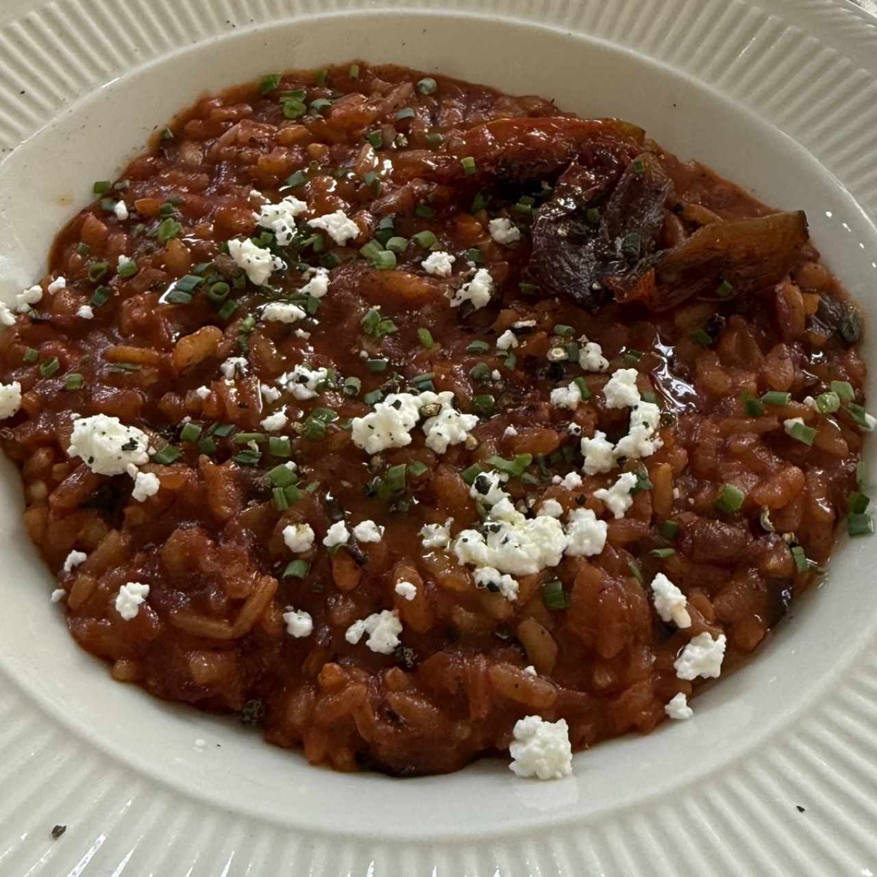 Risotto tomates secos