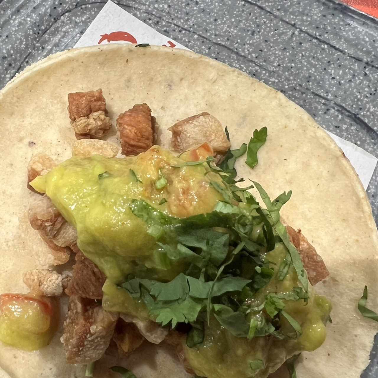 Taco de Chicharron