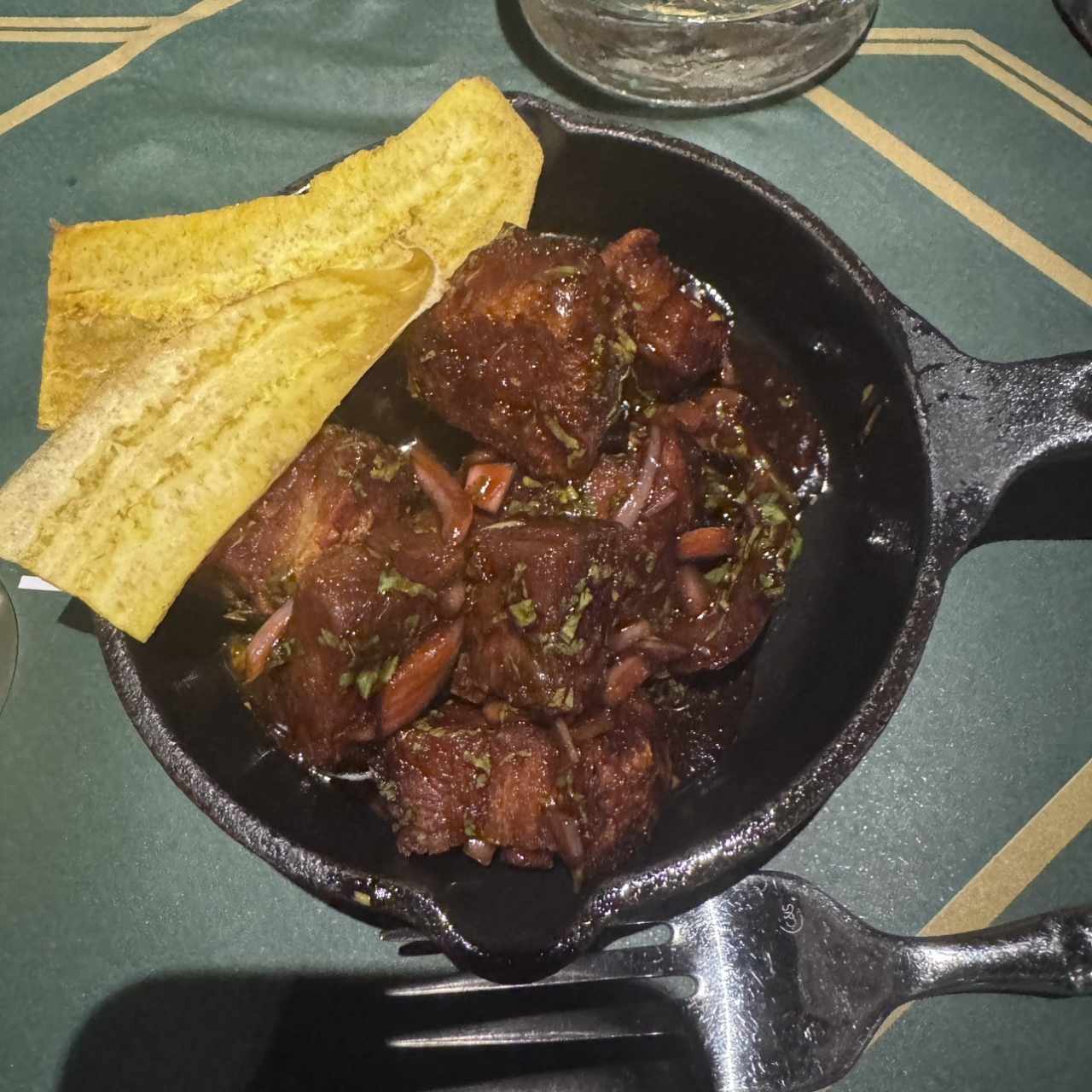 Cebiche pork belly 