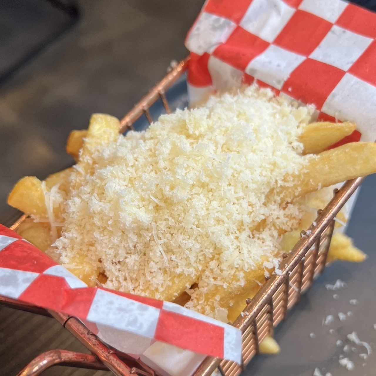 Papas Trufadas y Parmesano