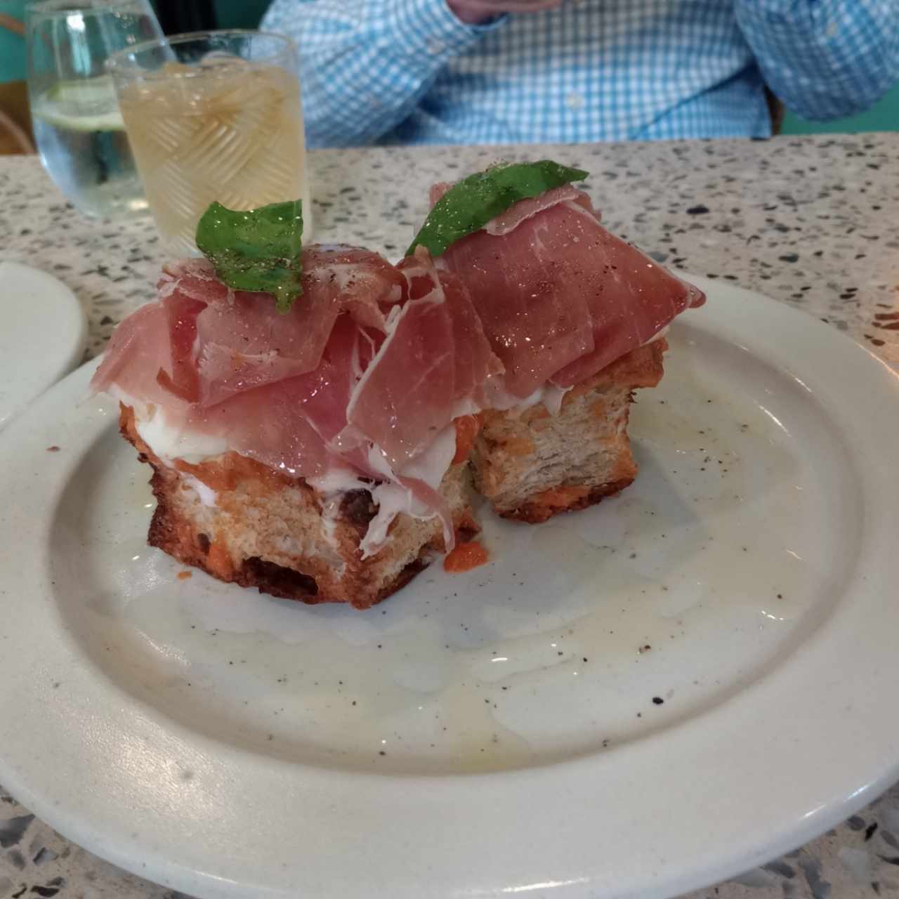 Focaccine de Prosciutto