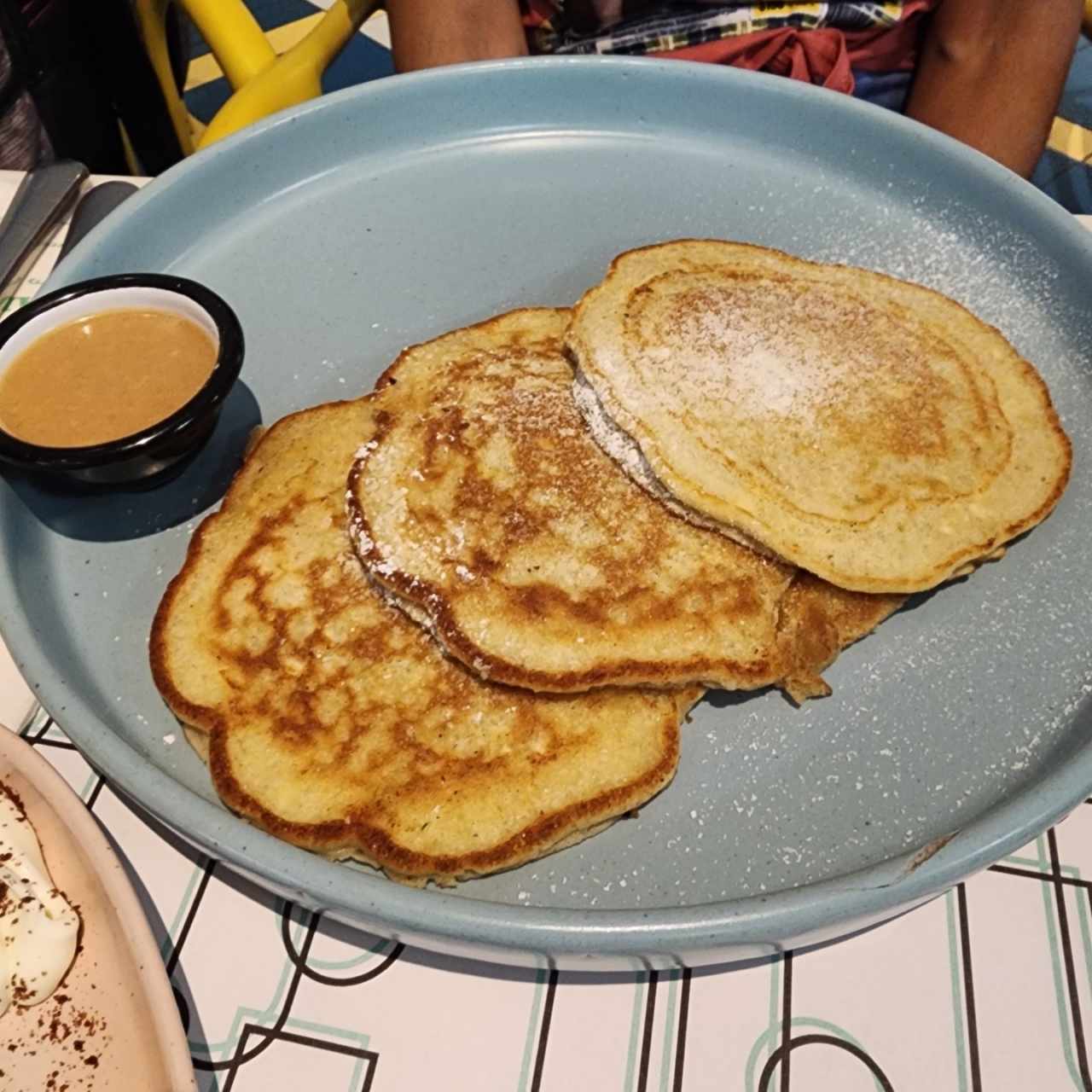 Pancakes de ricotta y limón 