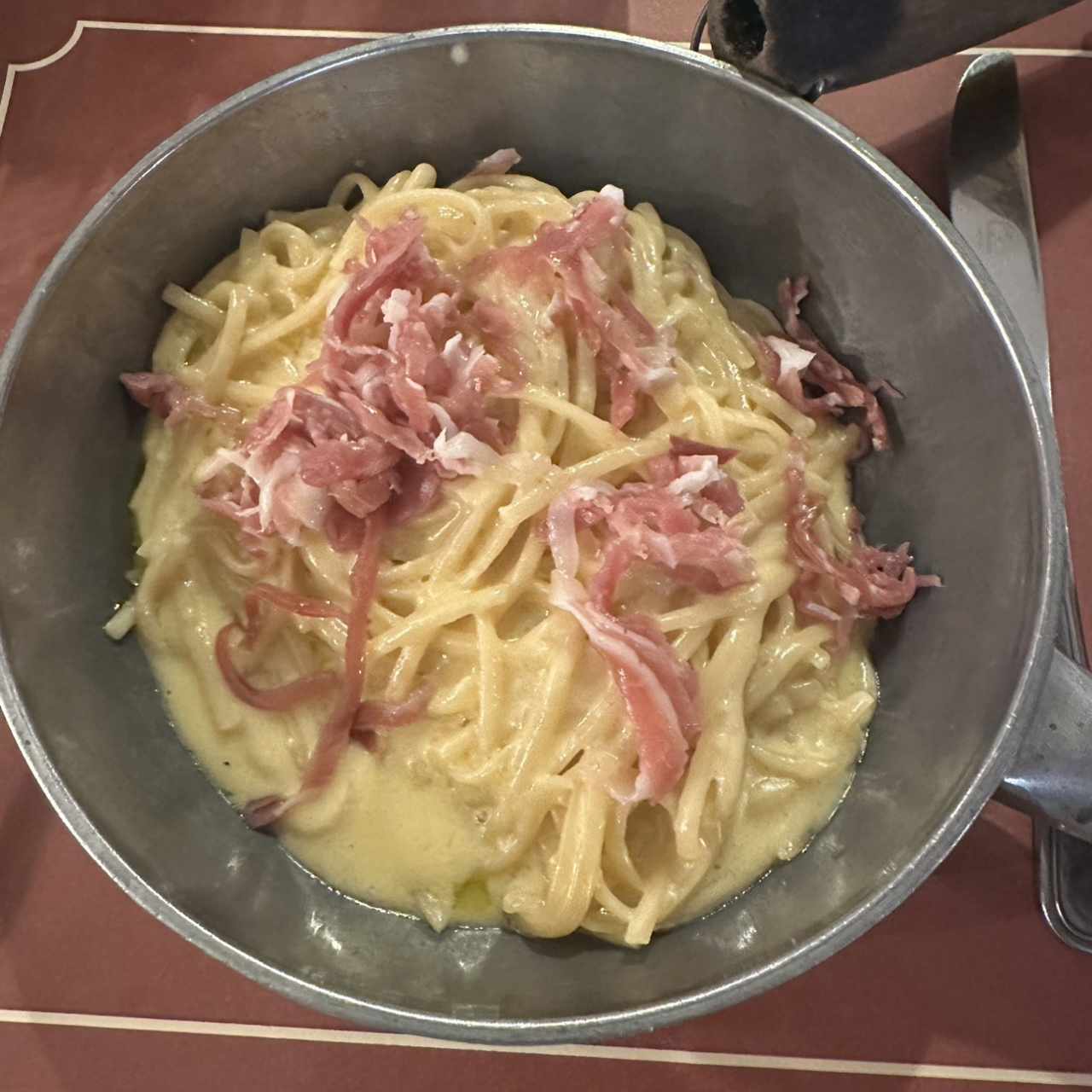 Linguini al Prosciutto
