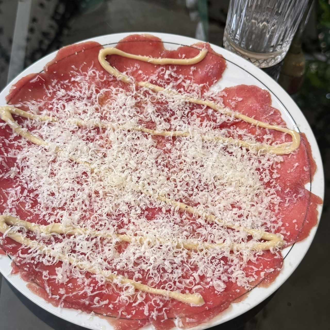 Carpaccio di manzo 