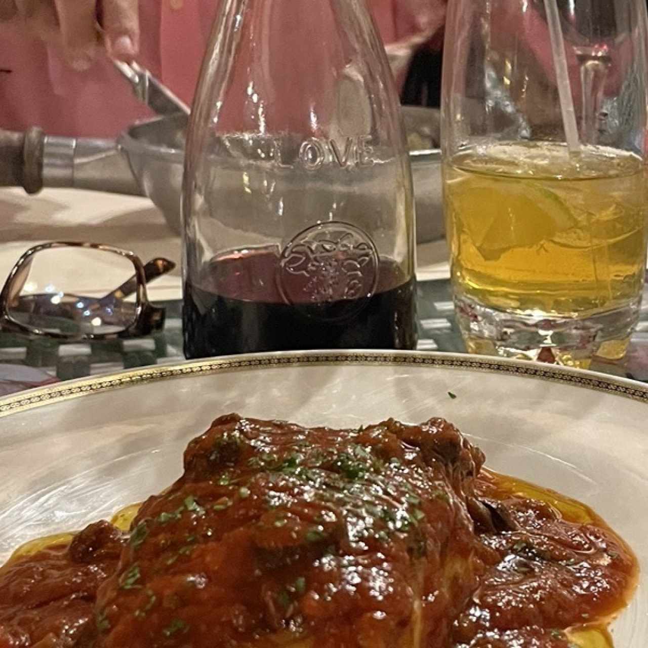 Pesce Bianco alla putanesca 