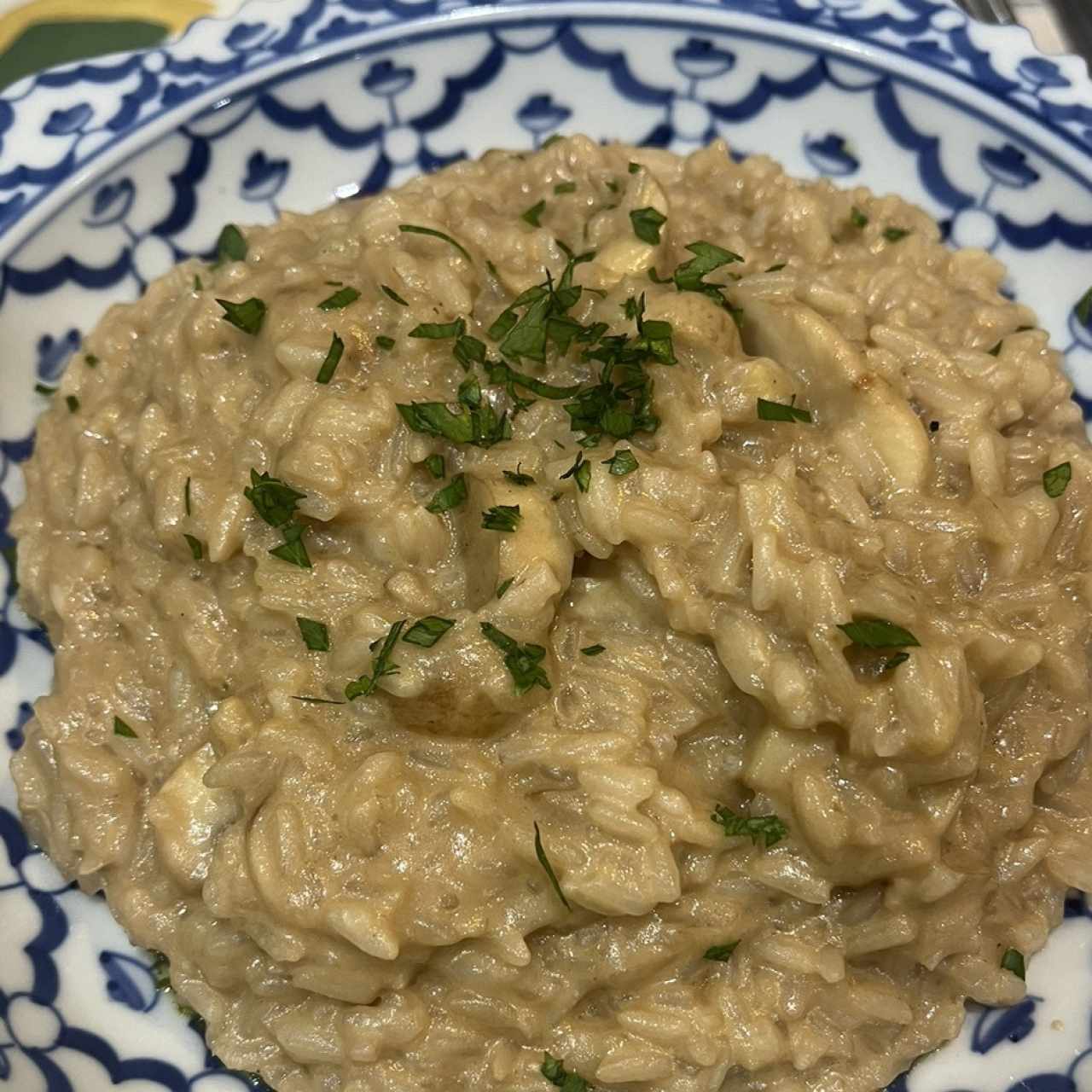 Risotto de hongos
