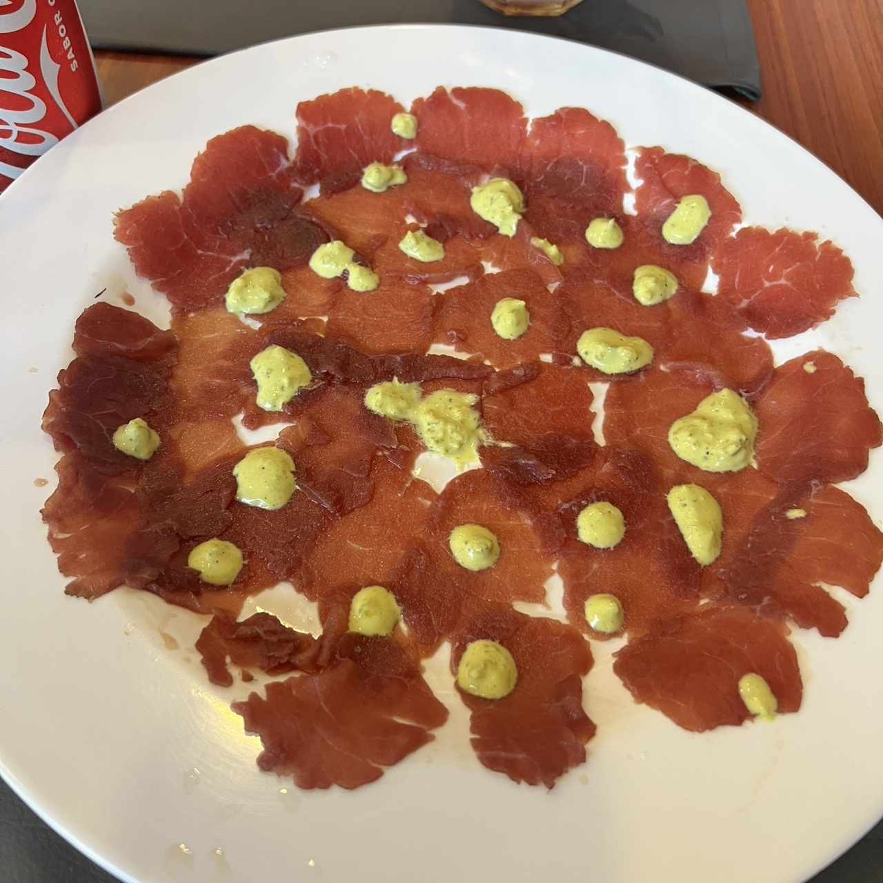 ENTRADAS - CARPACCIO DE RES