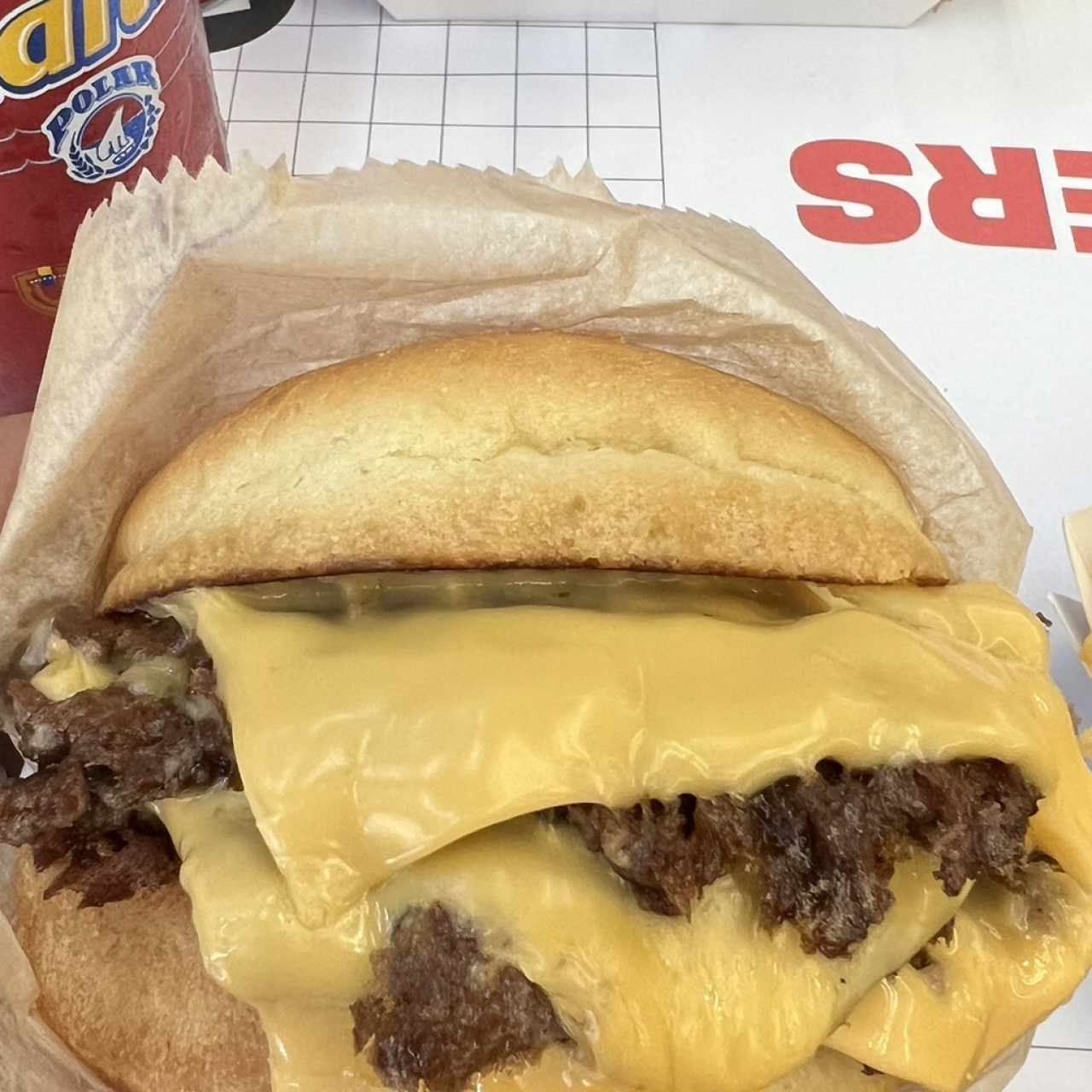 Triple Cheeseburger