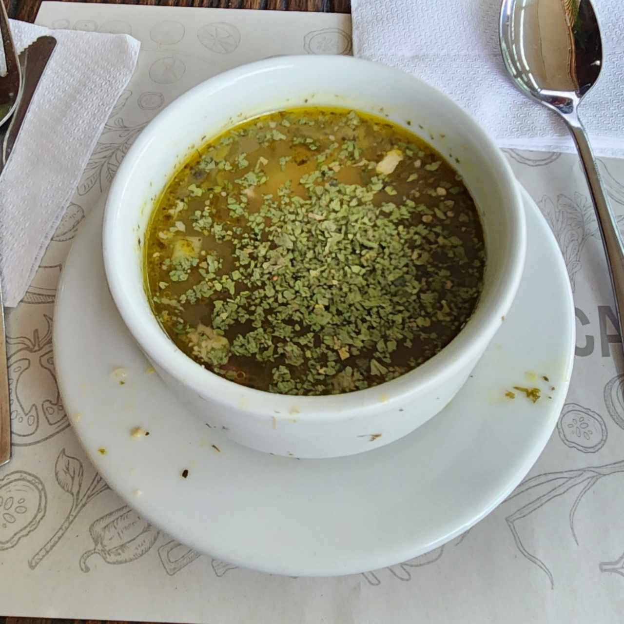 Sopa de pollo