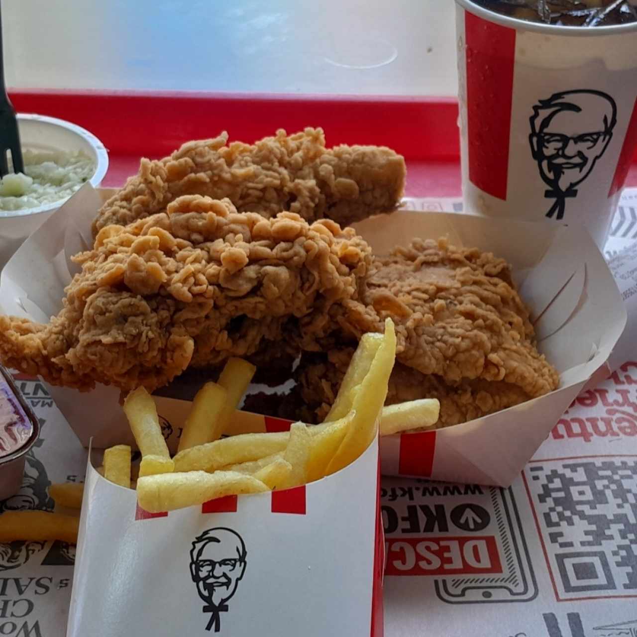 Combo Ideal con extra de salsa BBQ