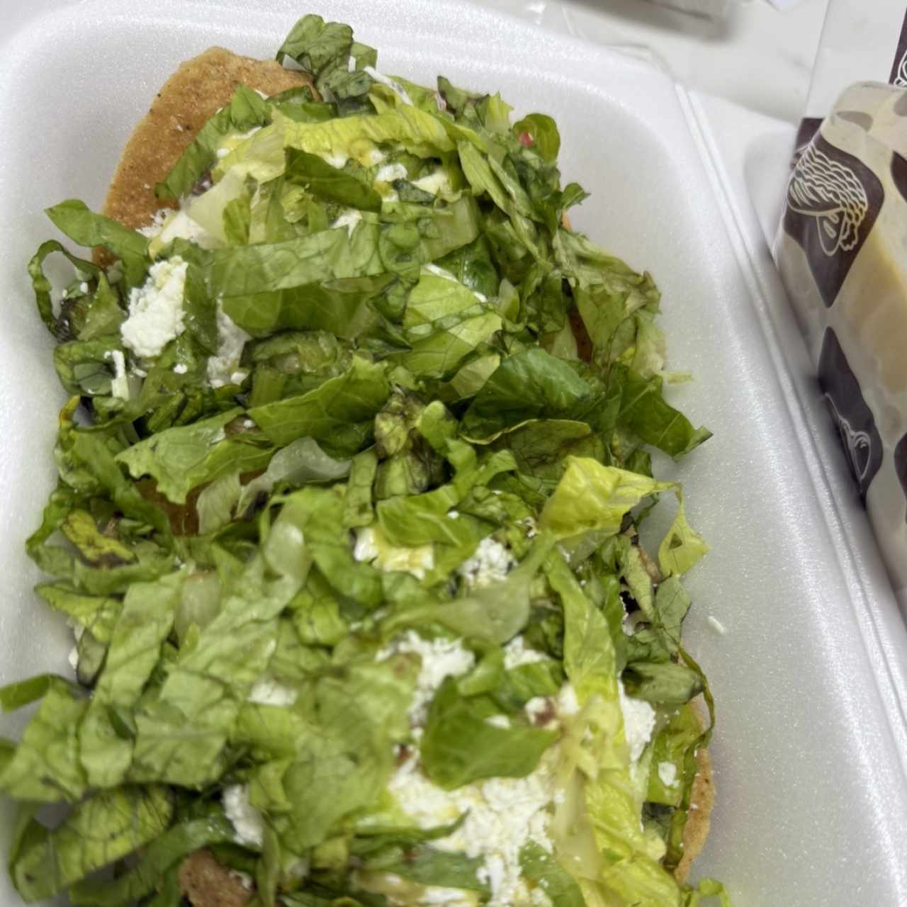 Tostadas pollo y carne 