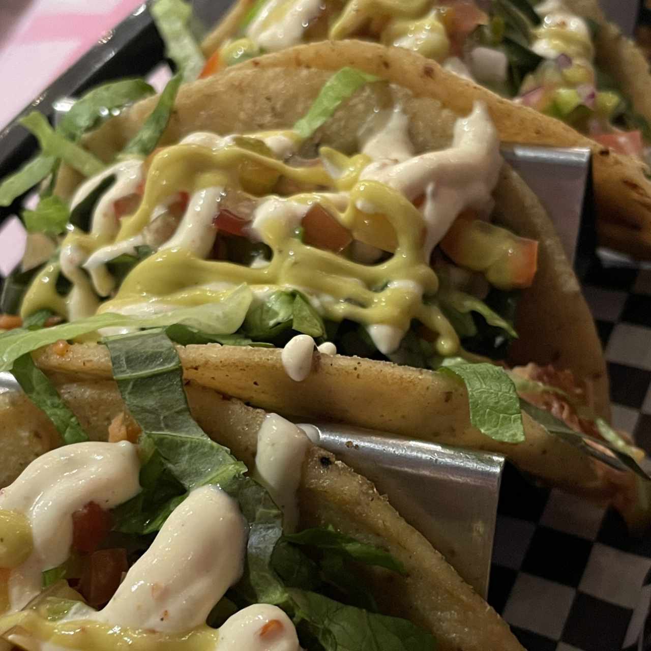tacos de pollo