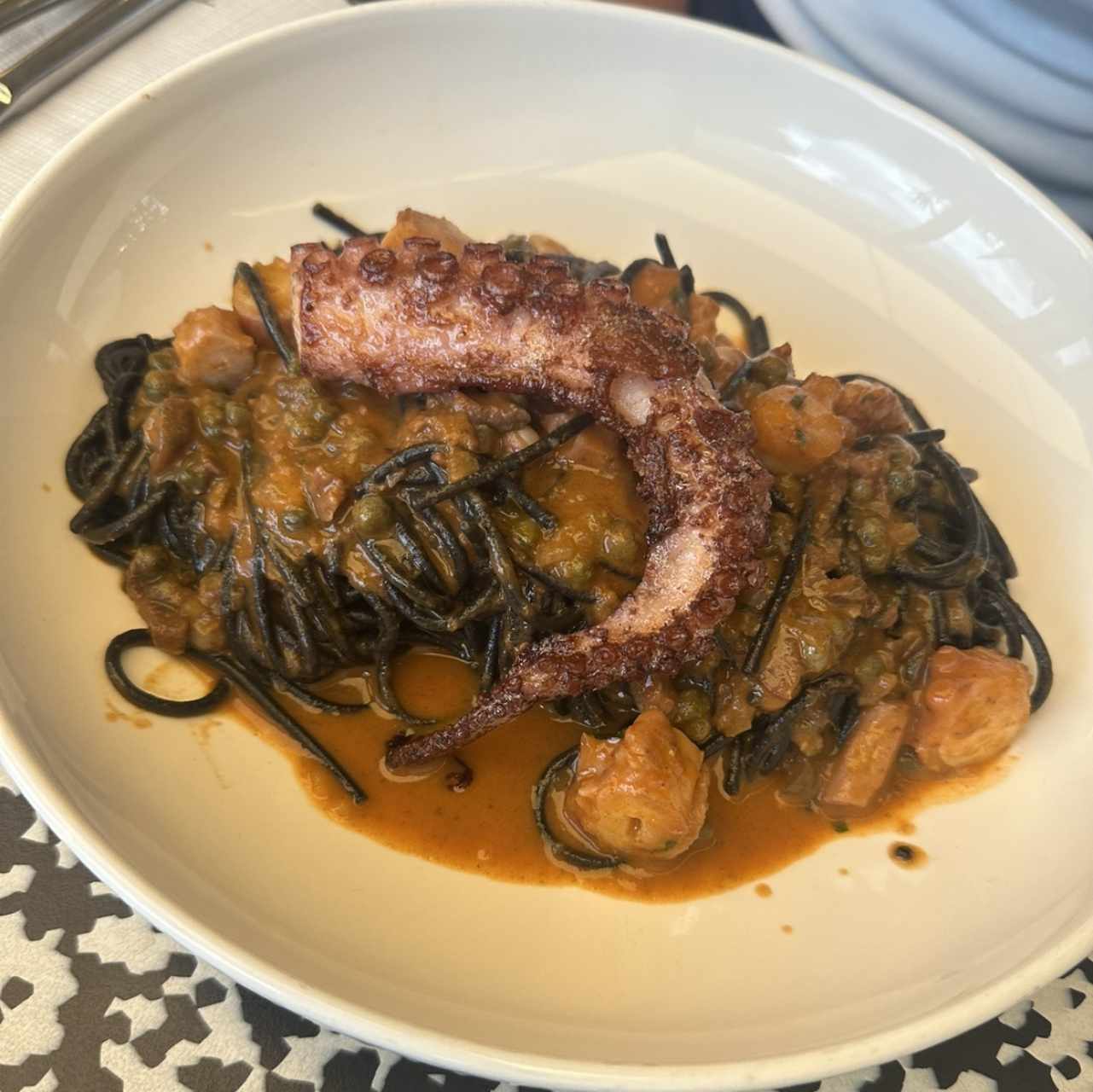 Pasta a la cepia