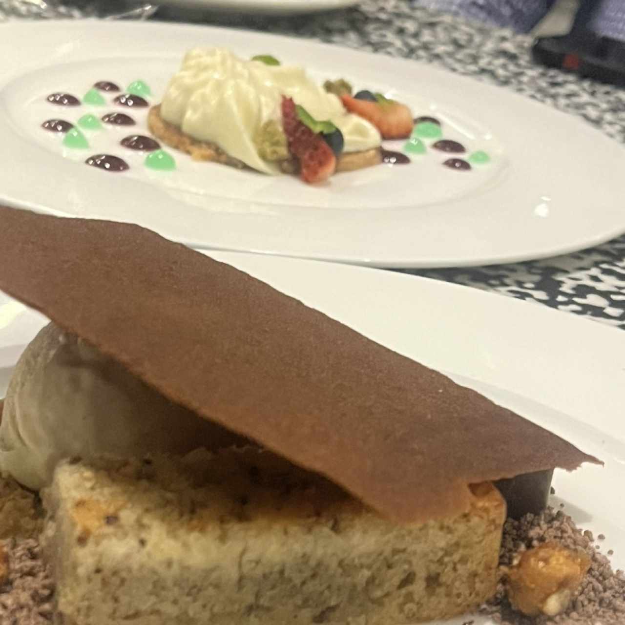 Tiramisú deconstruido 
