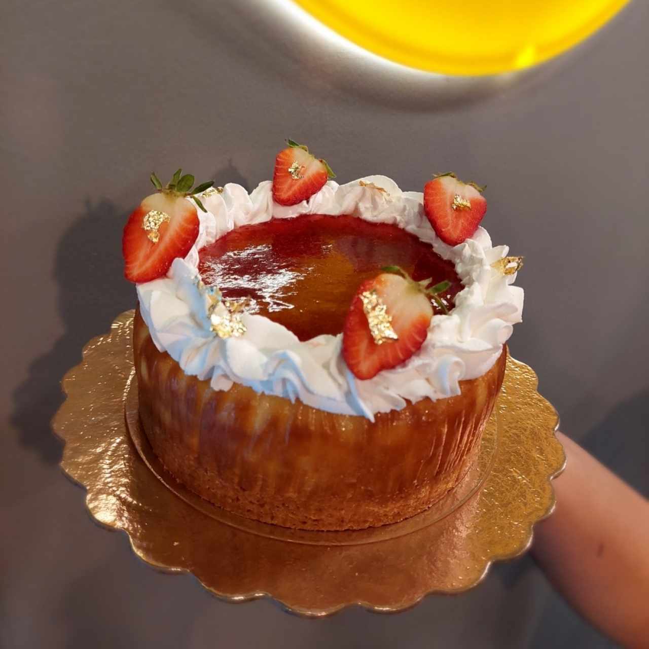 Torta Cheesecake de fresa