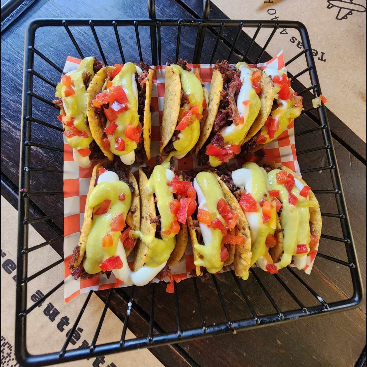 Taco bites ahumados