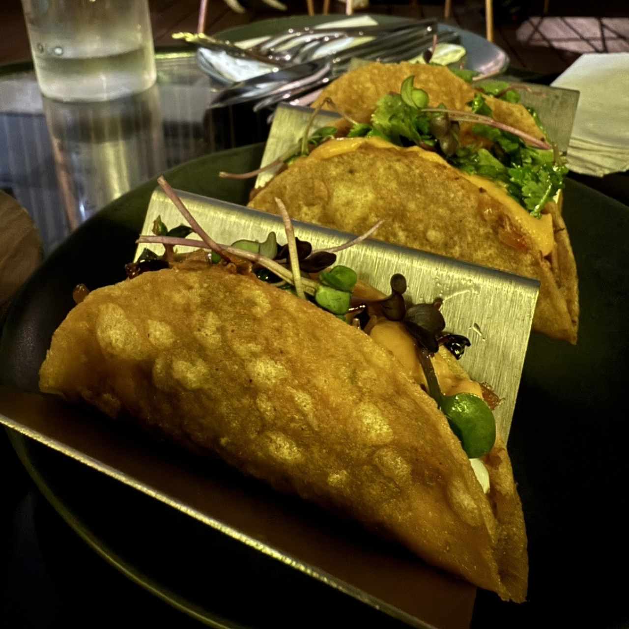 Tacos de piscillo de cordero