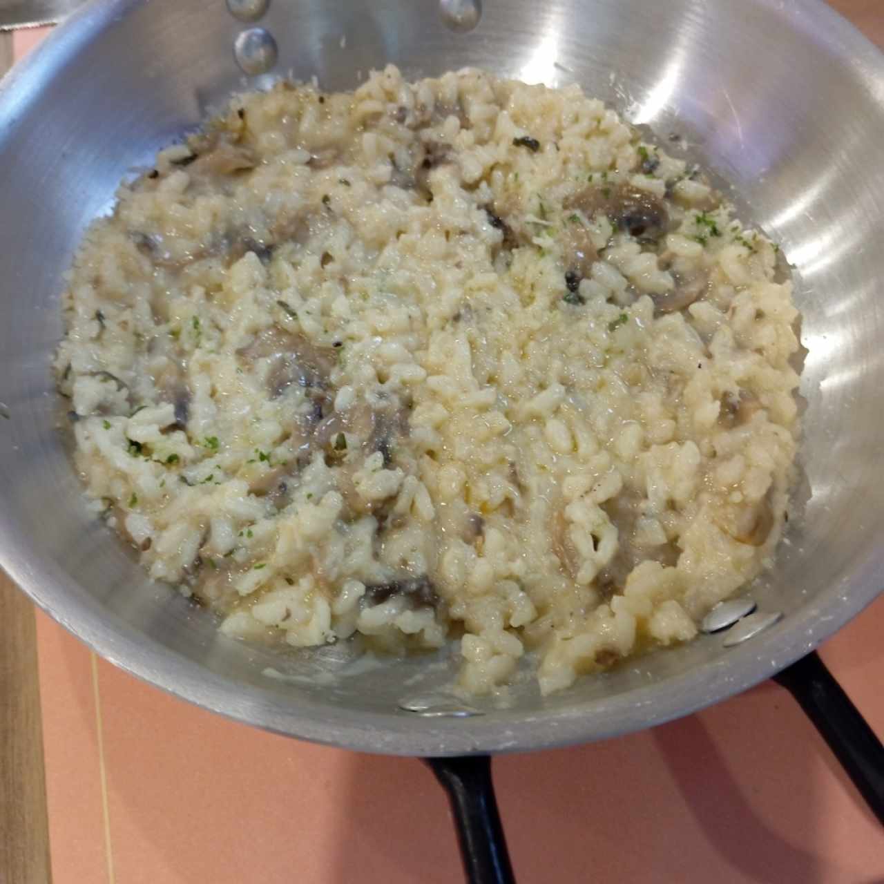Risotto de hongos 