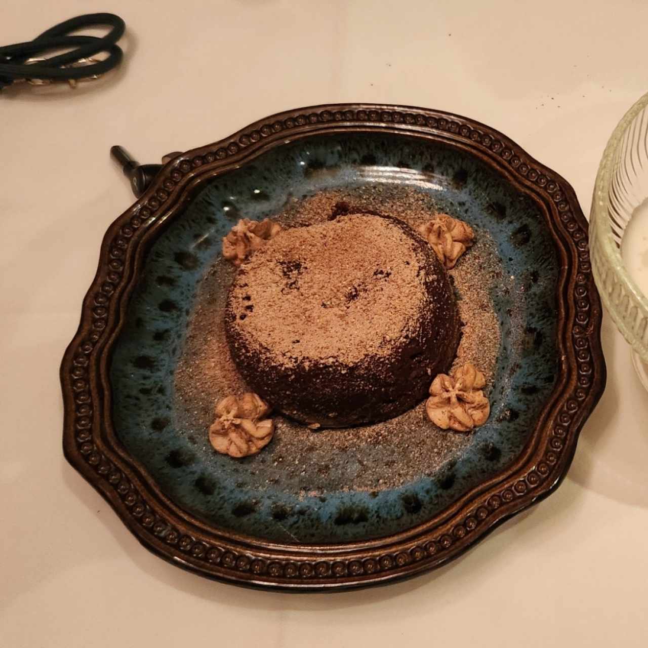 Fondant de chocolate 