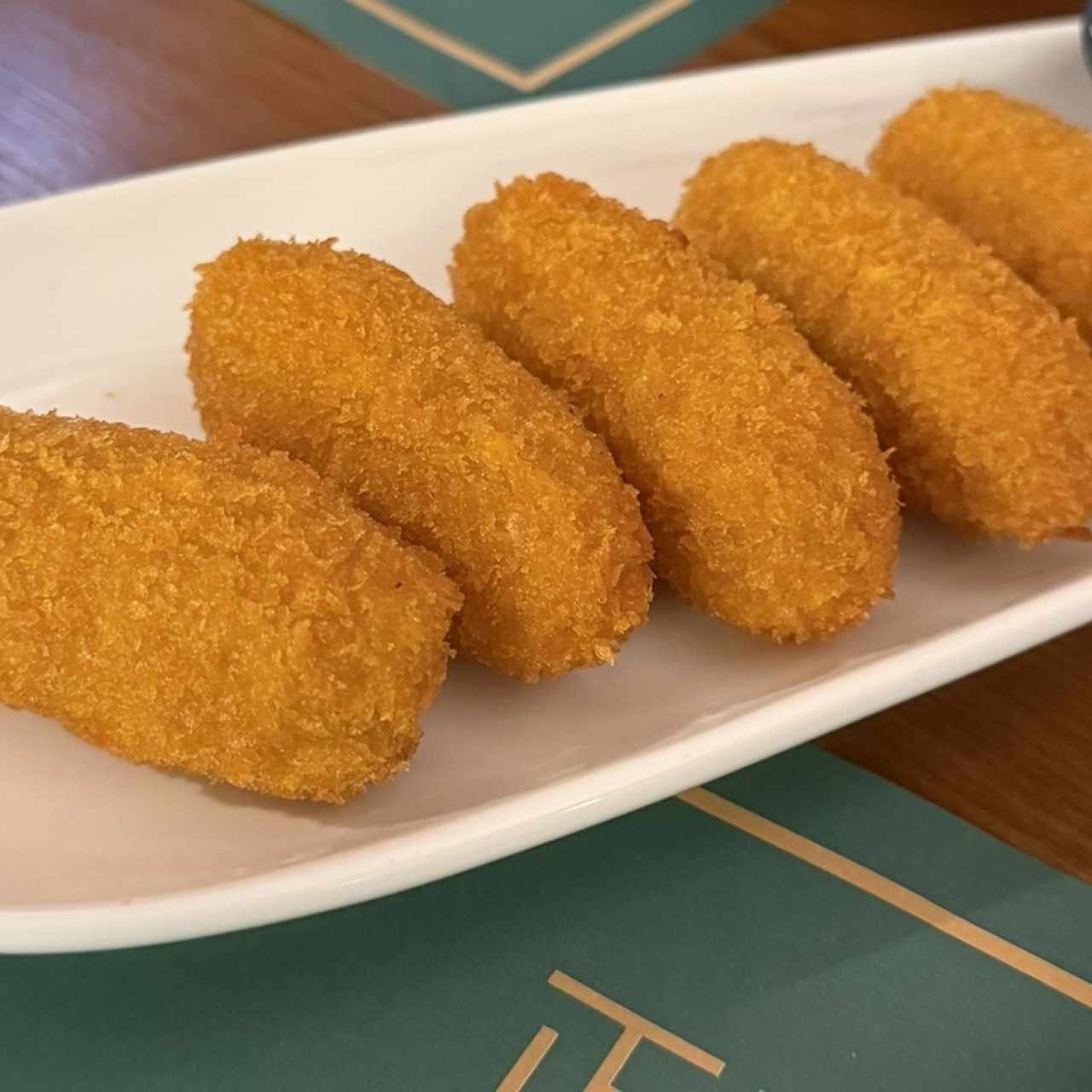 Croquetas de cangrejo