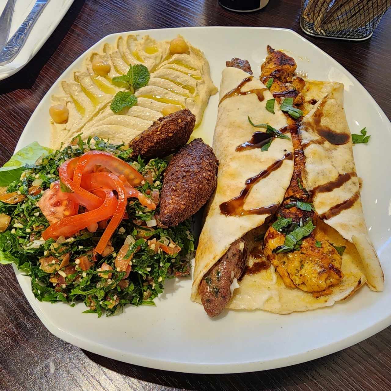 Plato mixto individual 