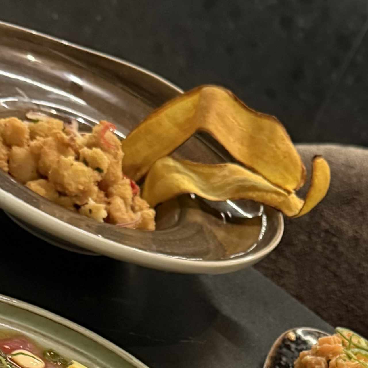 Ceviche frito 