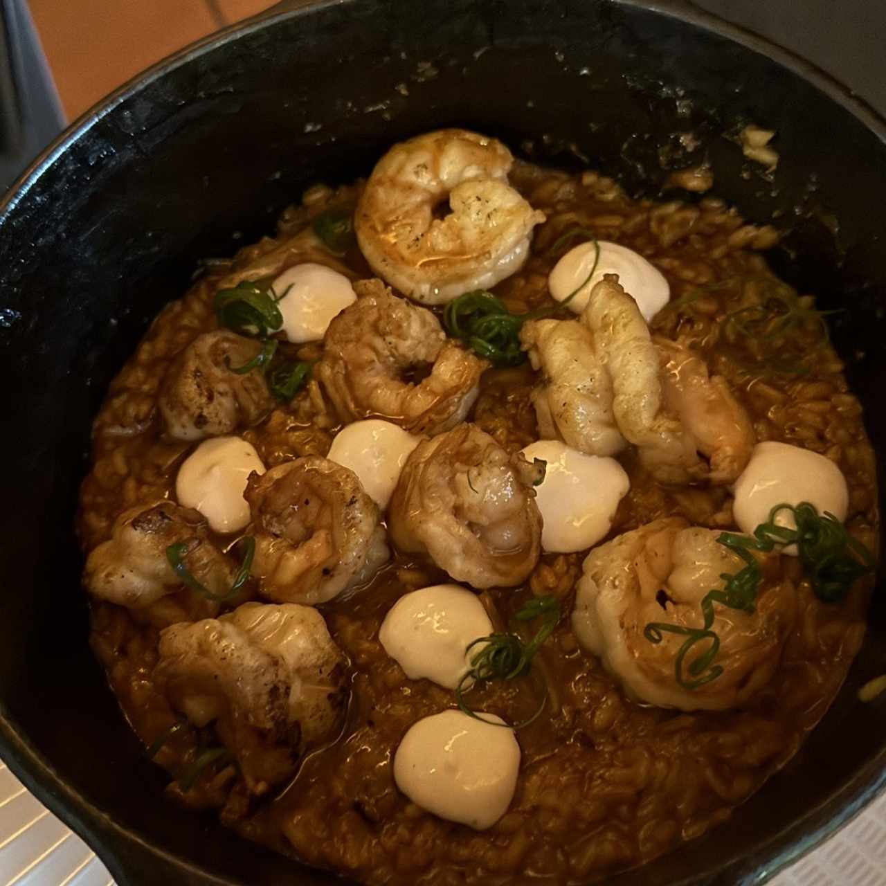 Arroz con langostinos