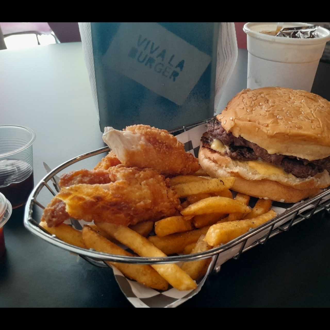 Combo 1 con carne extra.