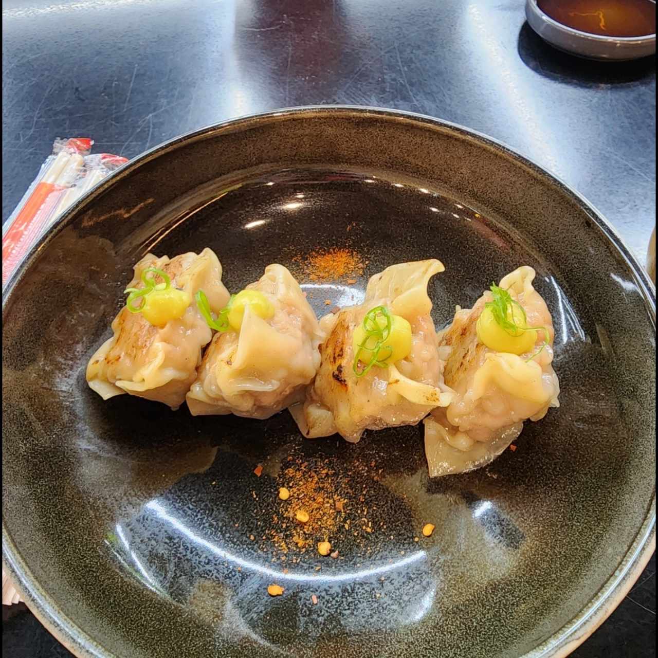 Gyozas de cerdo al vapor