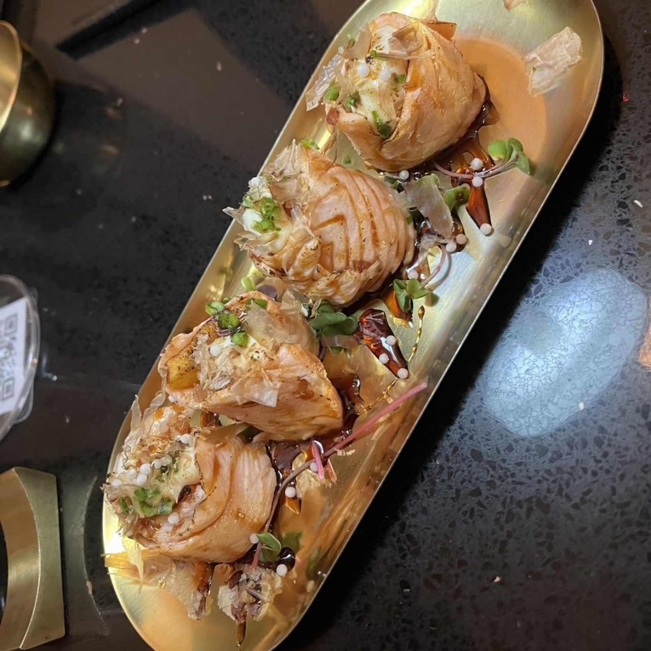Antojito de Salmón. 