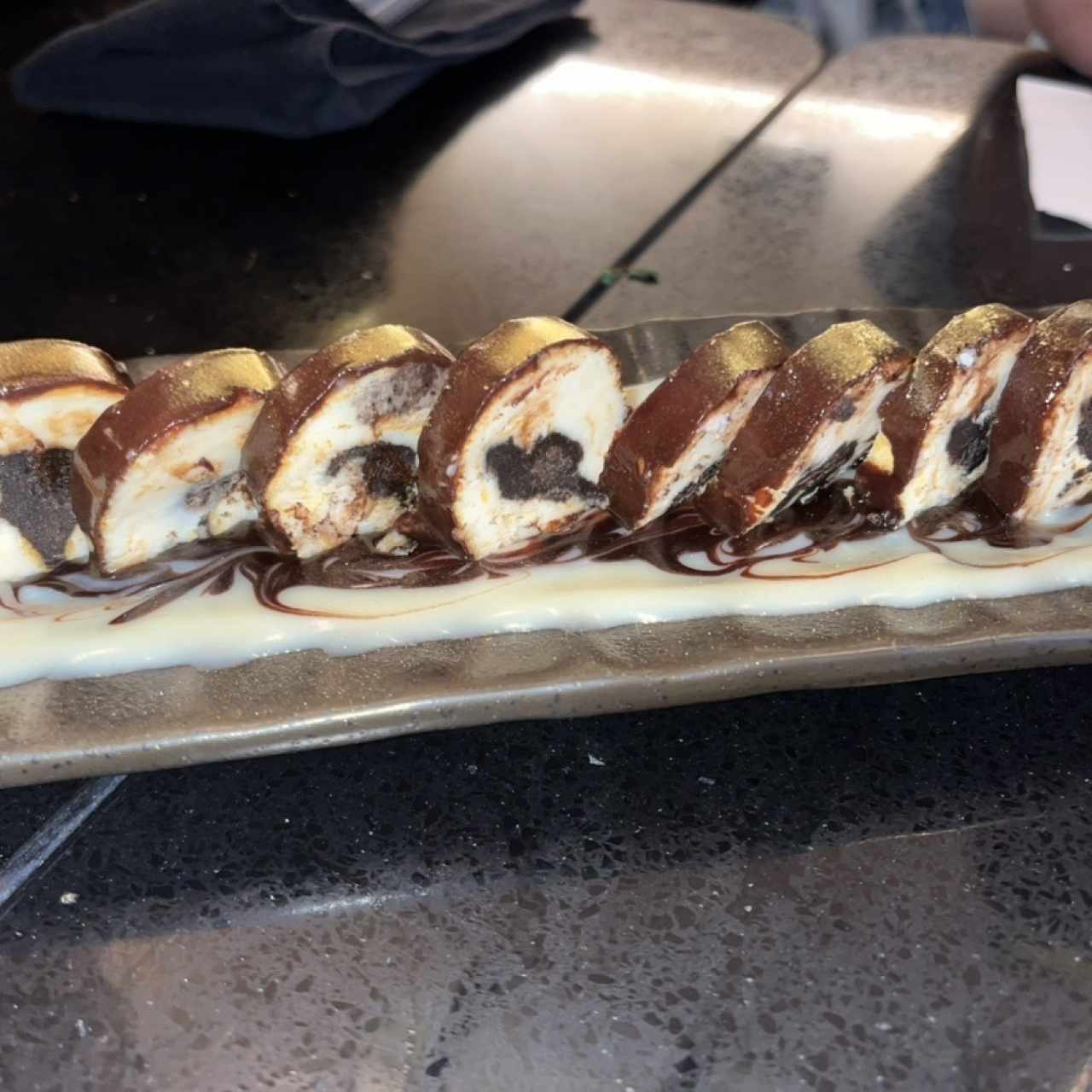 Postre New York Roll