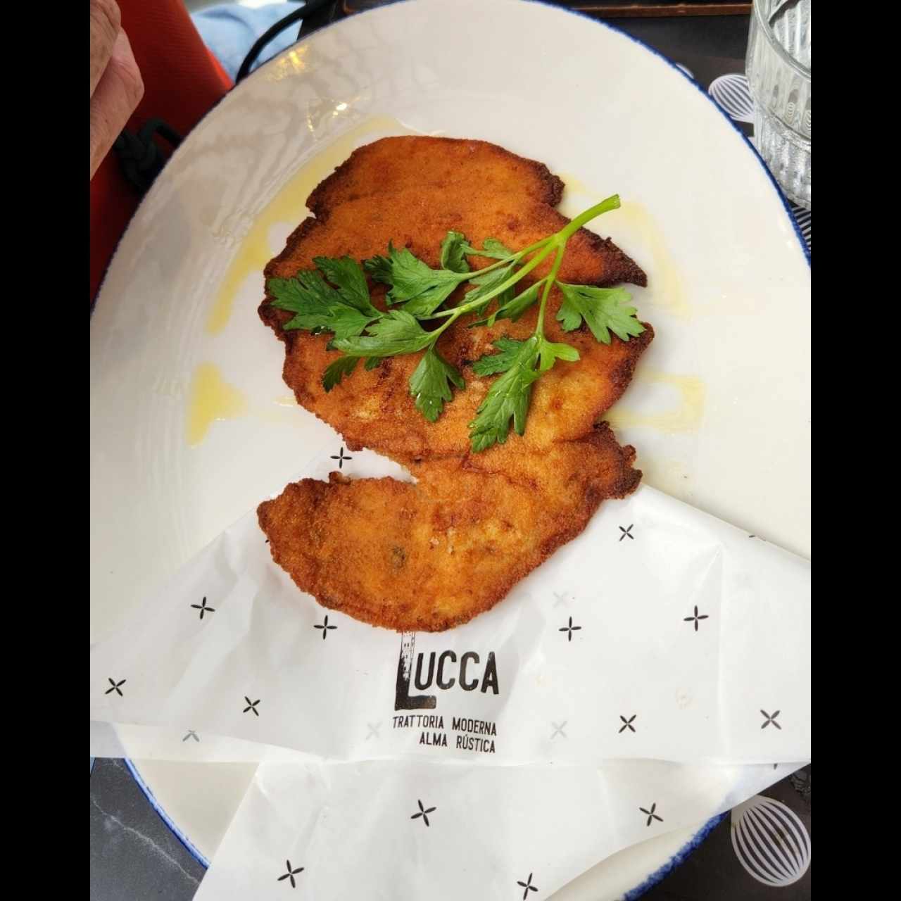 Milanesa de pollo