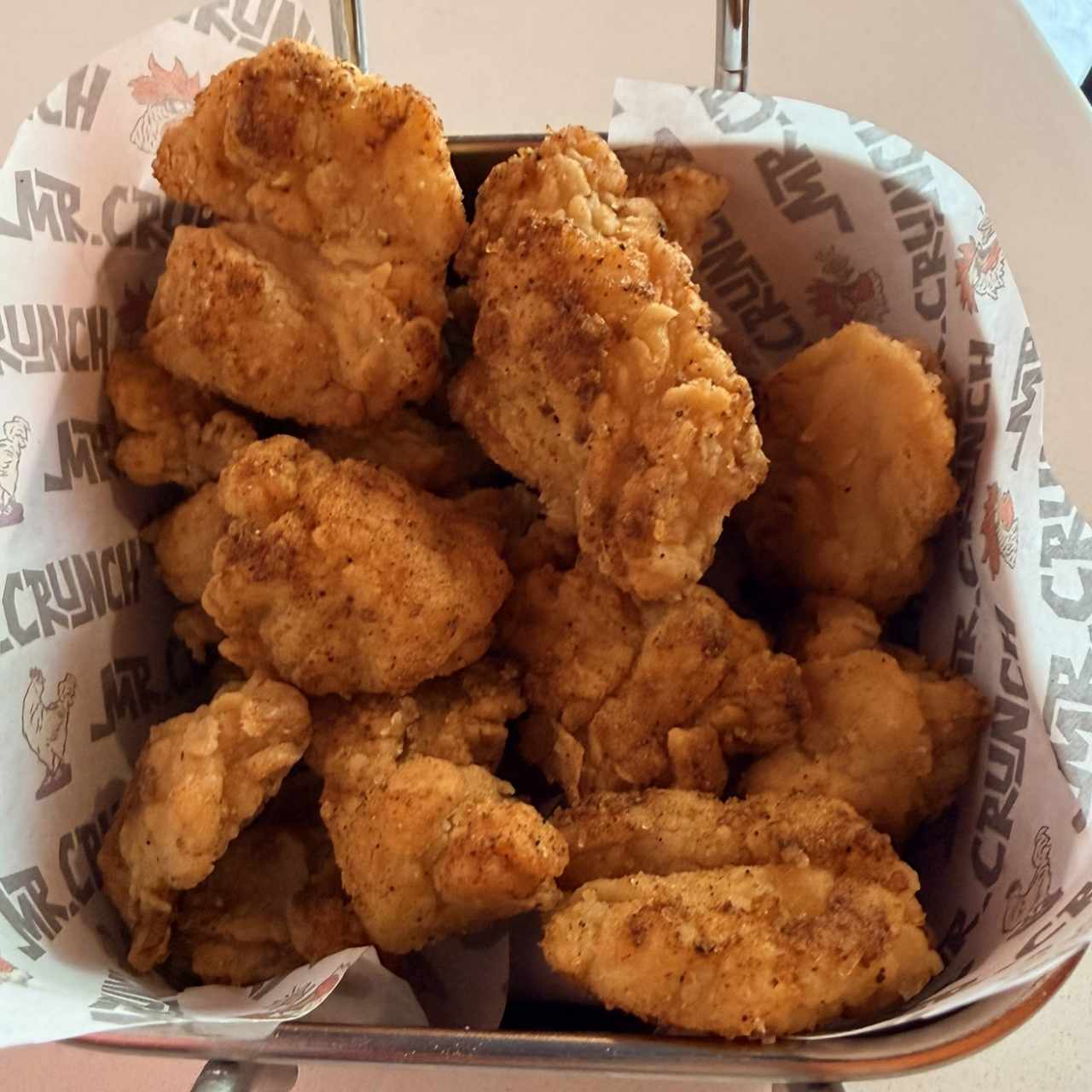 Cotufas de pollo Nashville 