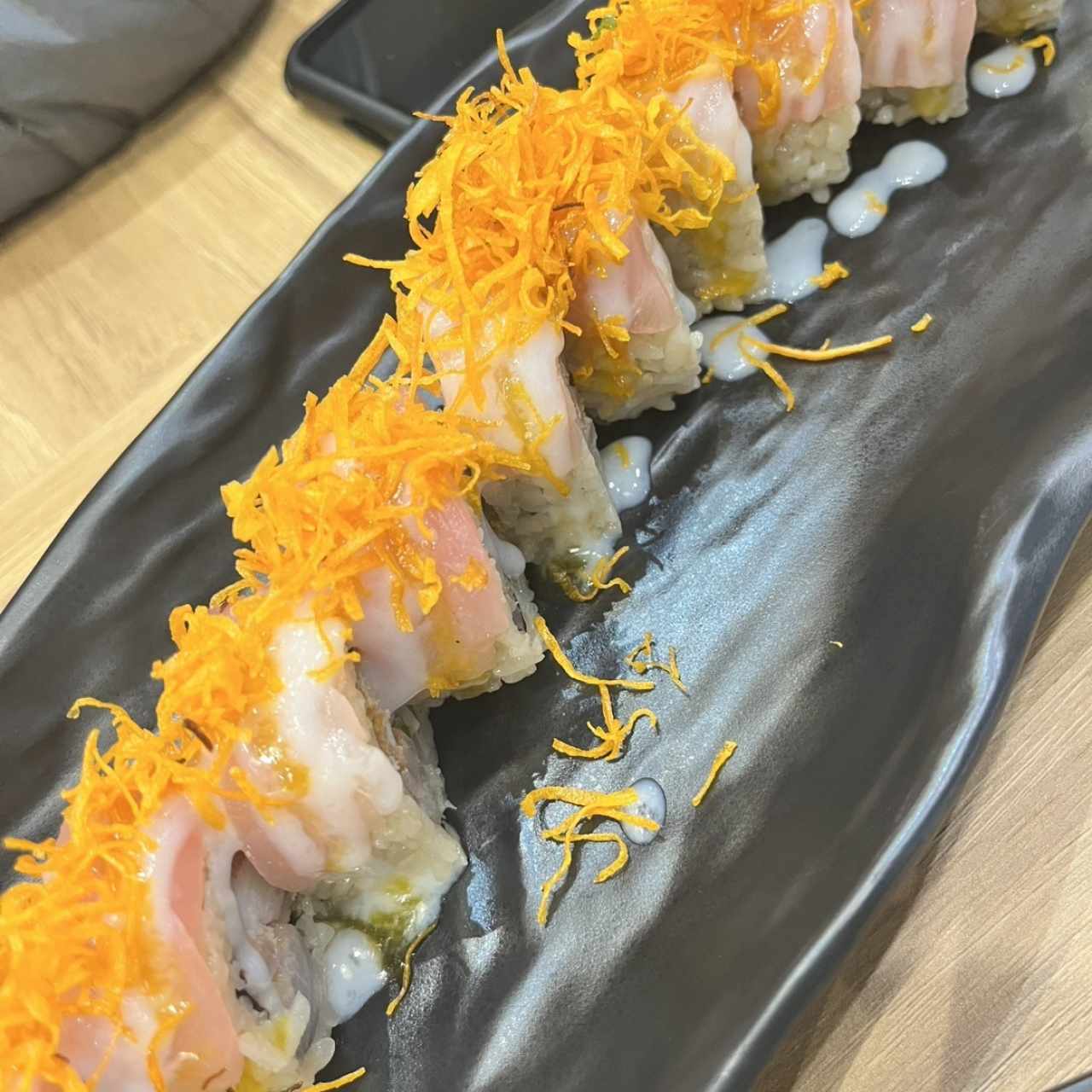 Roll con hoja de arroz 