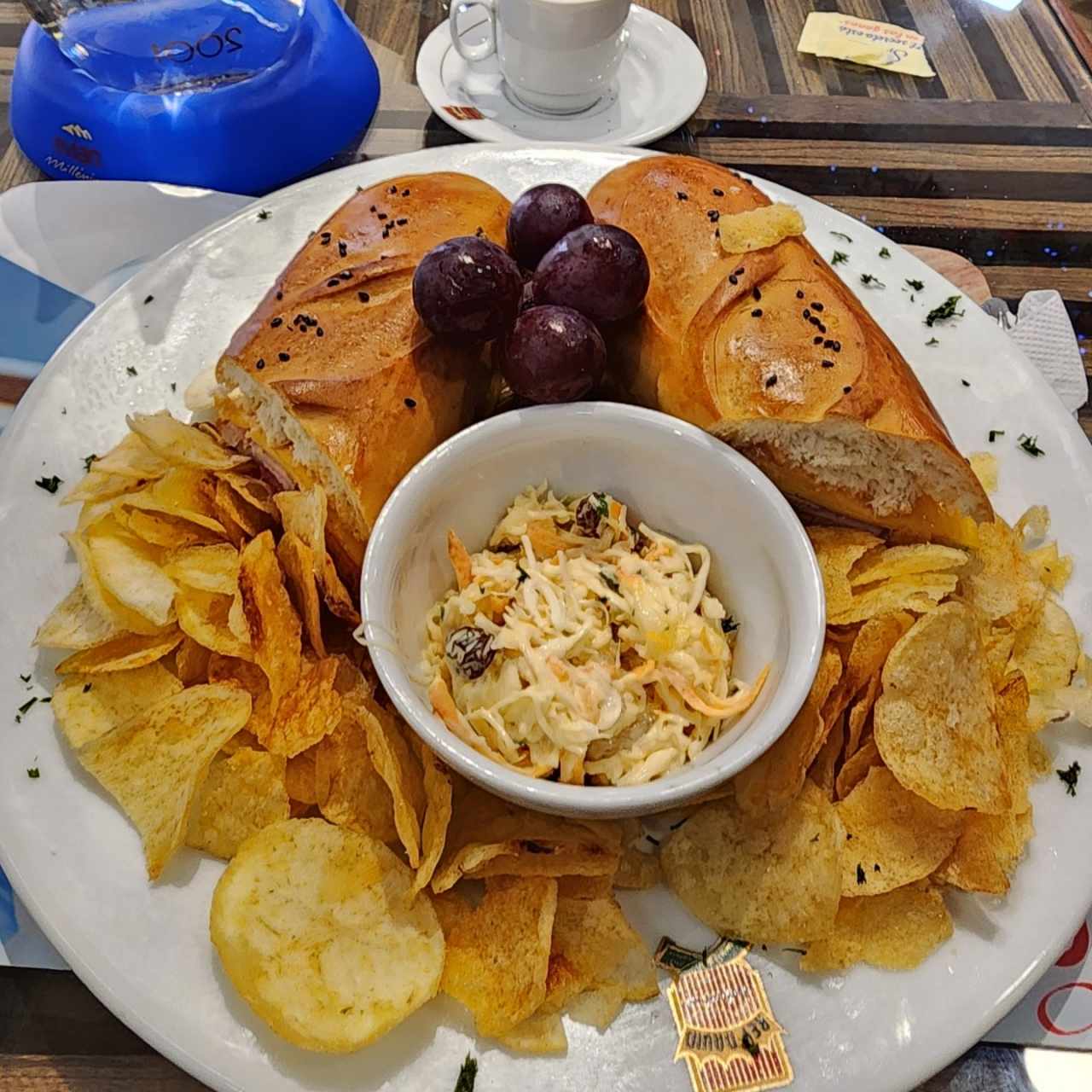 Sándwich con gouda y roast beef