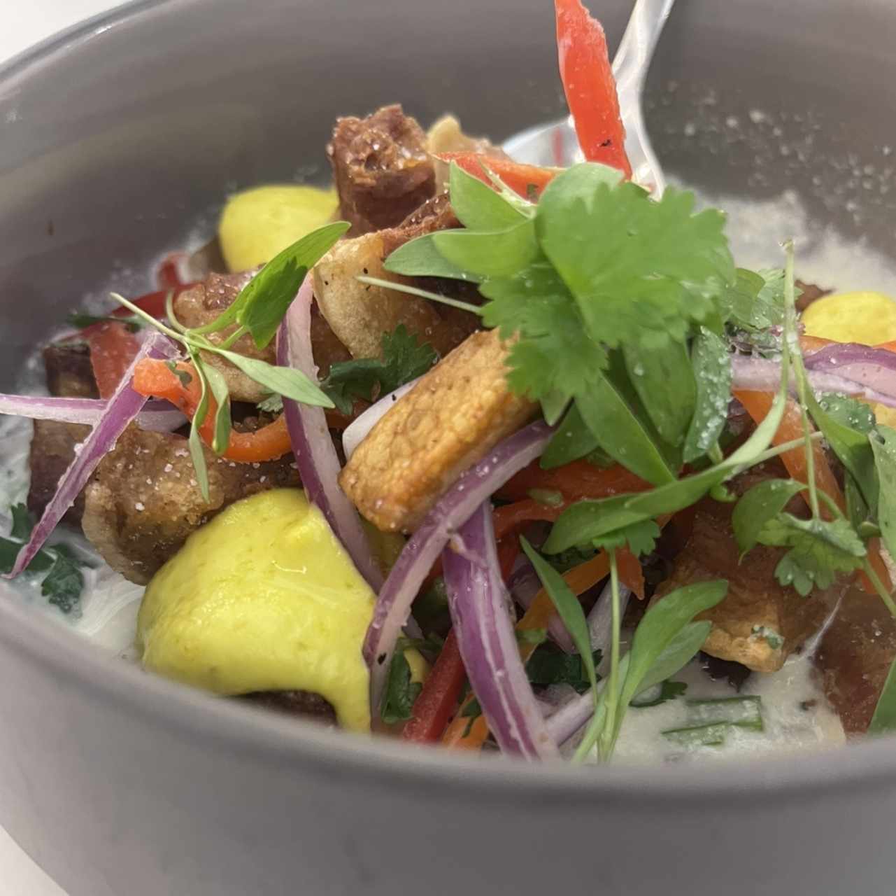 Ceviche de chocharron 