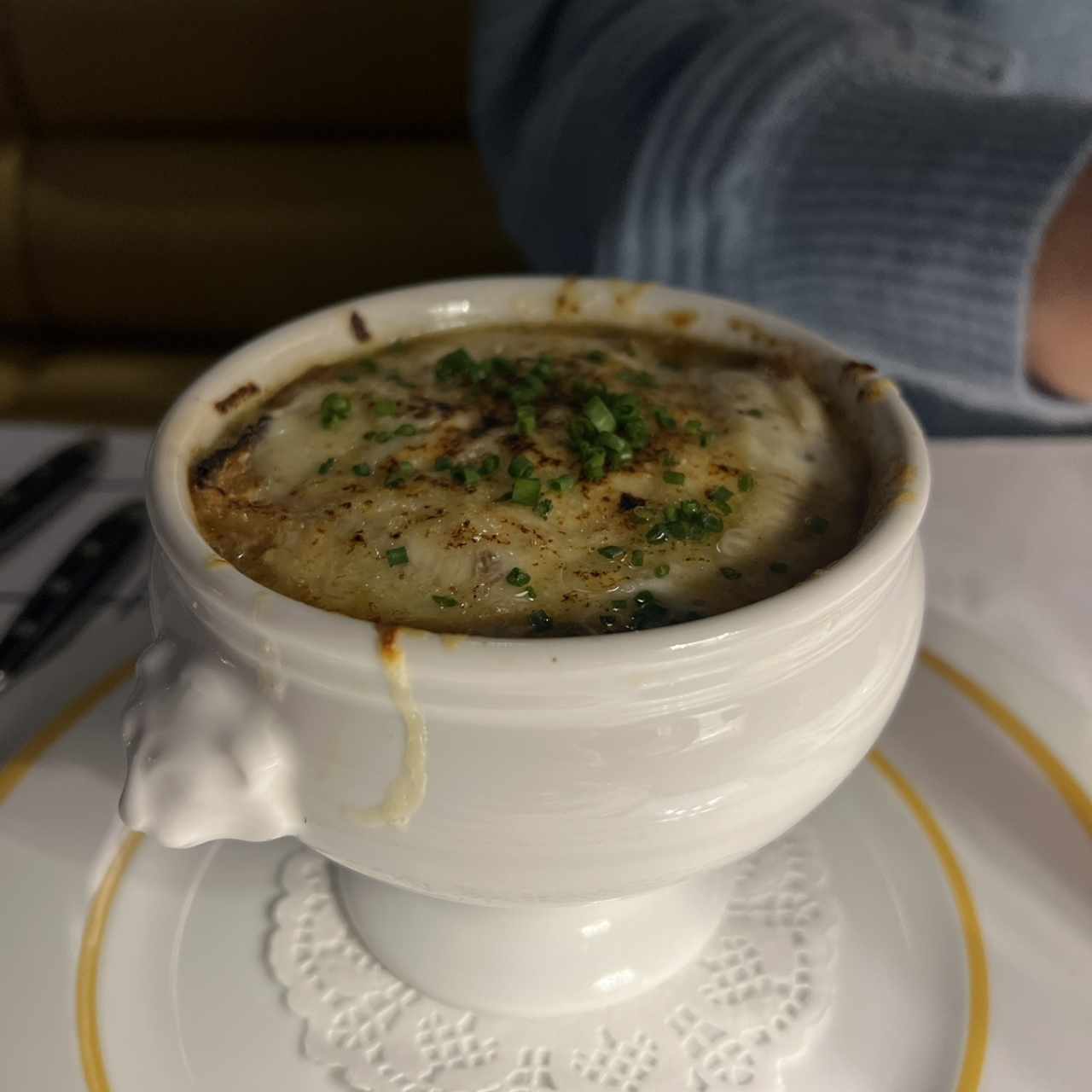 Sopa de cebolla 