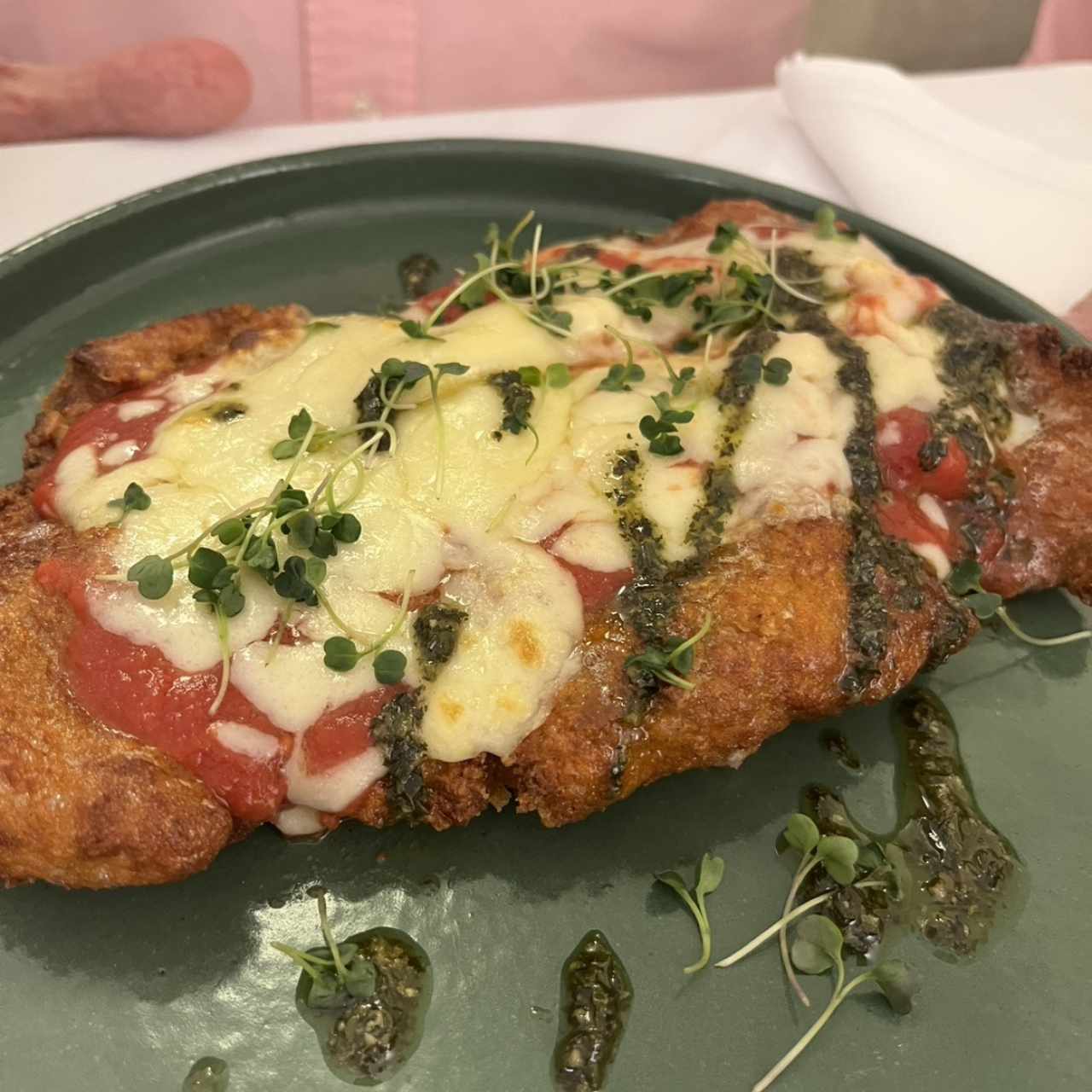 Milanesa gratinada 