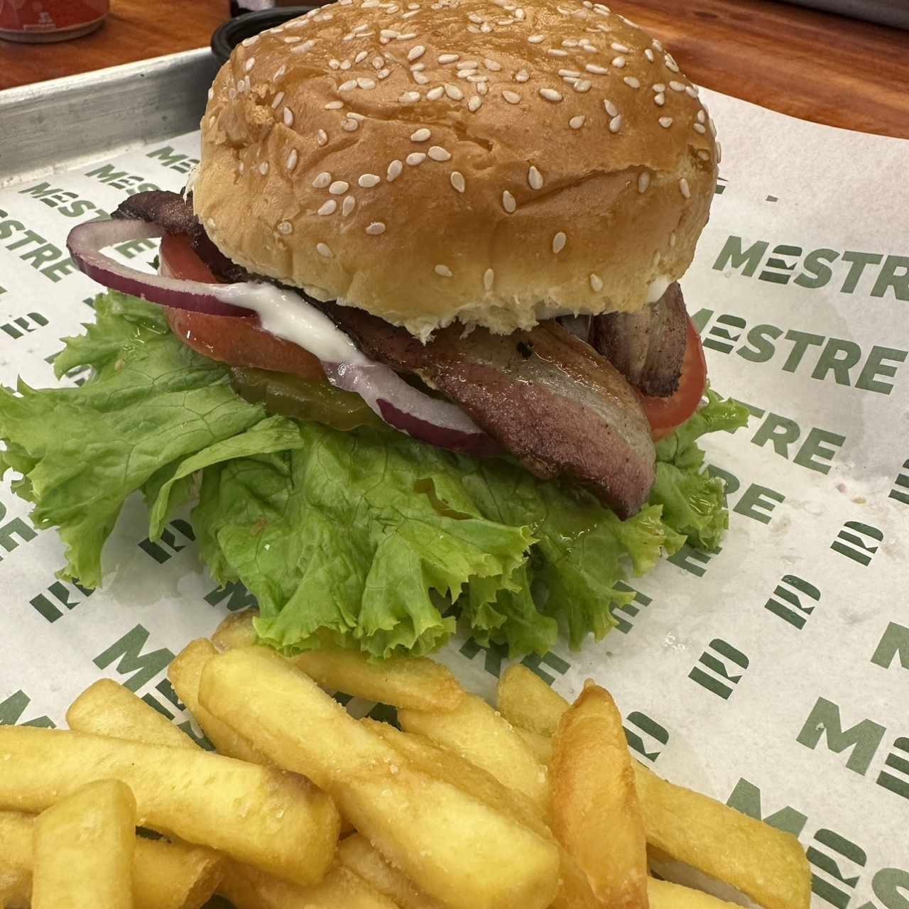 Burger Clasica + tocineta