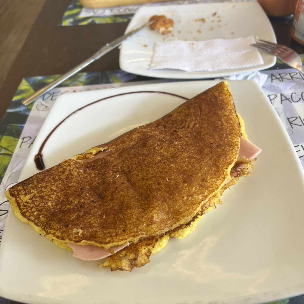 Cachapa de Jamón 