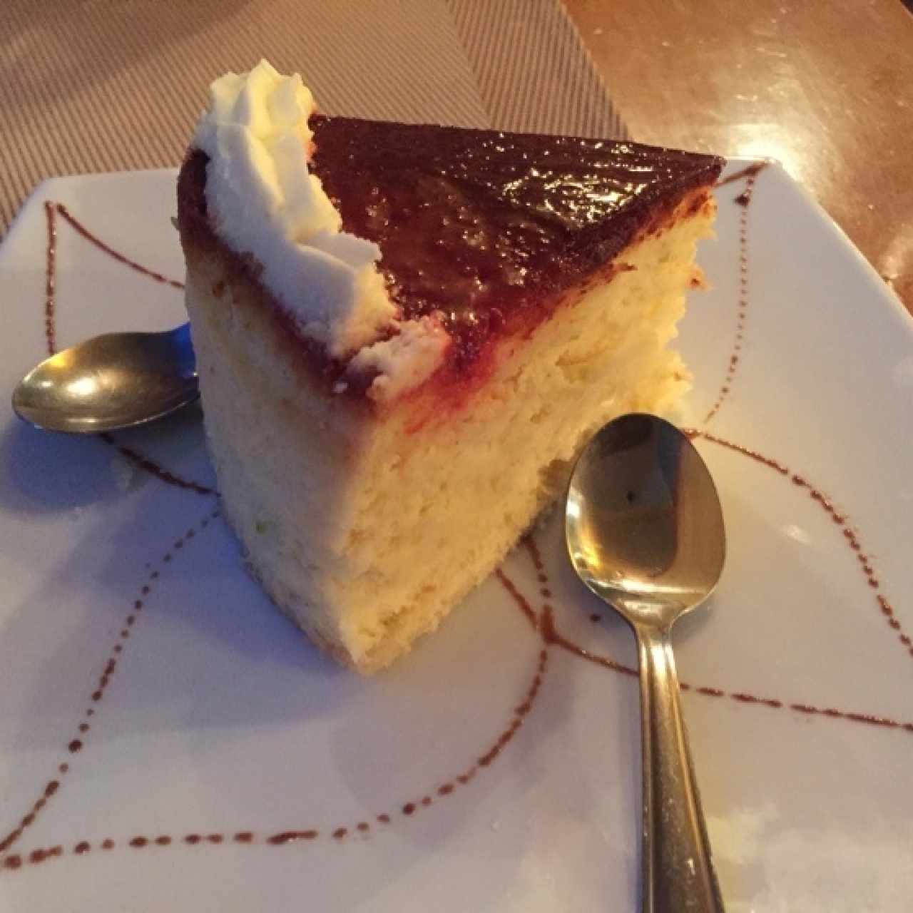 Torta de Queso, muy buena..!