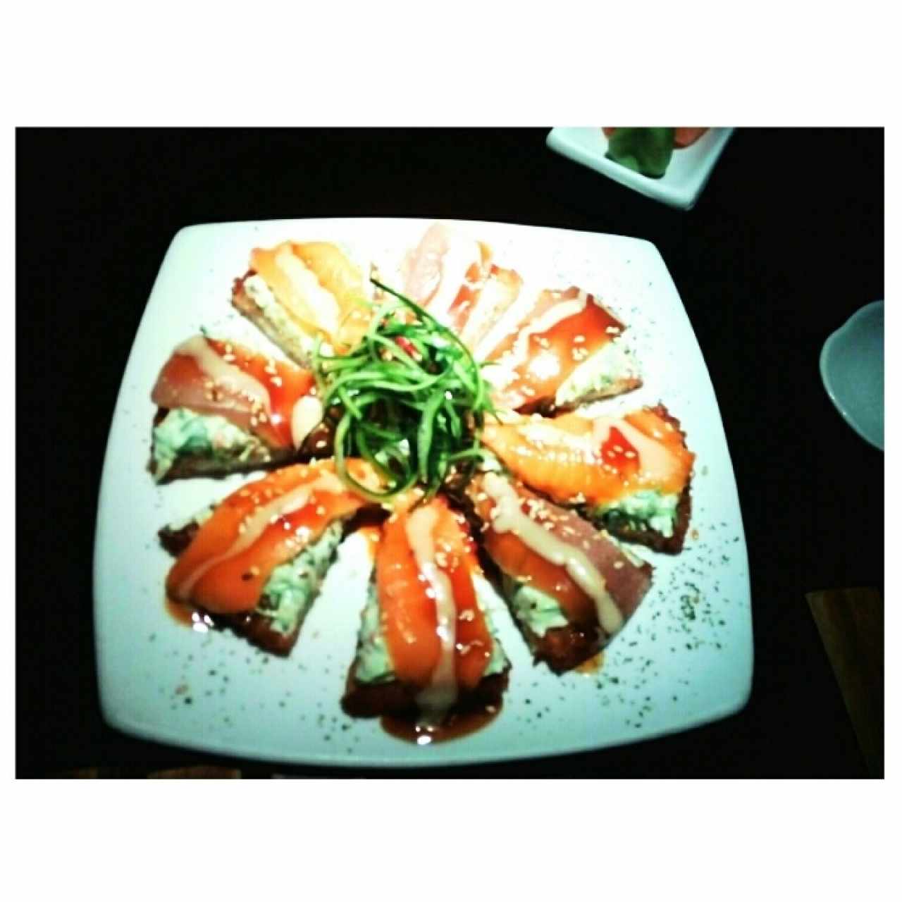 sushi pizza