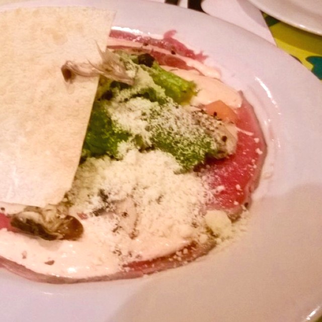 Carpaccio de lomito 