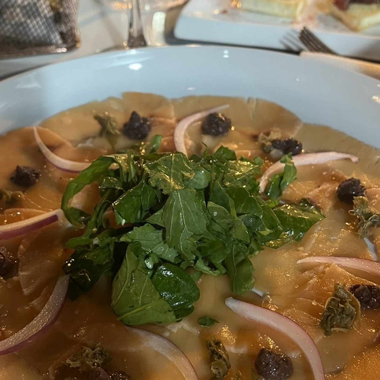 Carpaccio de Salmón