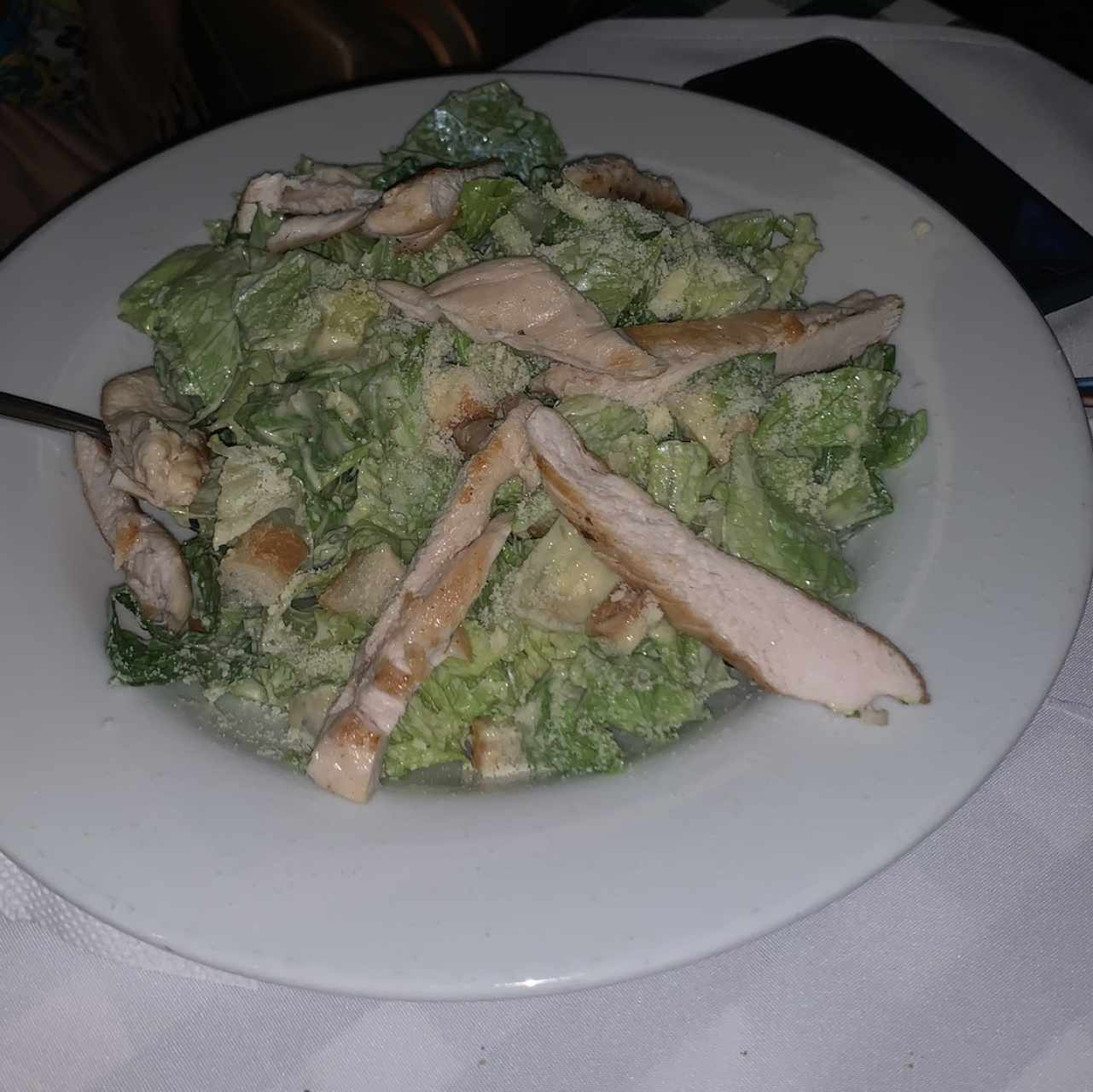 Ensalada César con pollo 