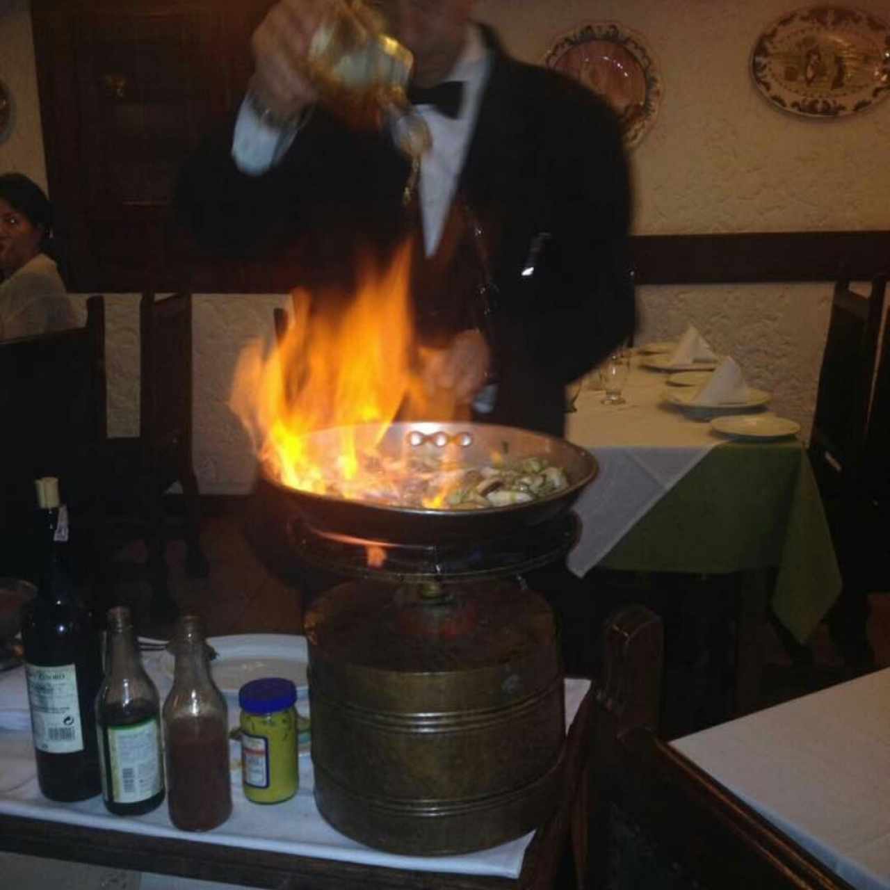 Flameado de Langostinos al Whisky